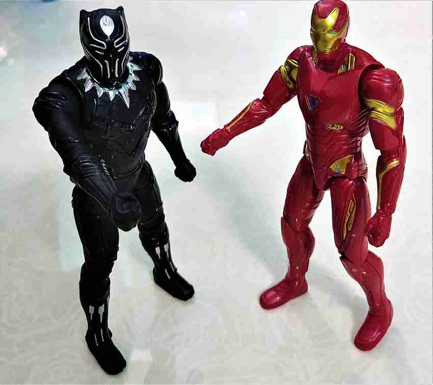 Black iron man action figure hot sale