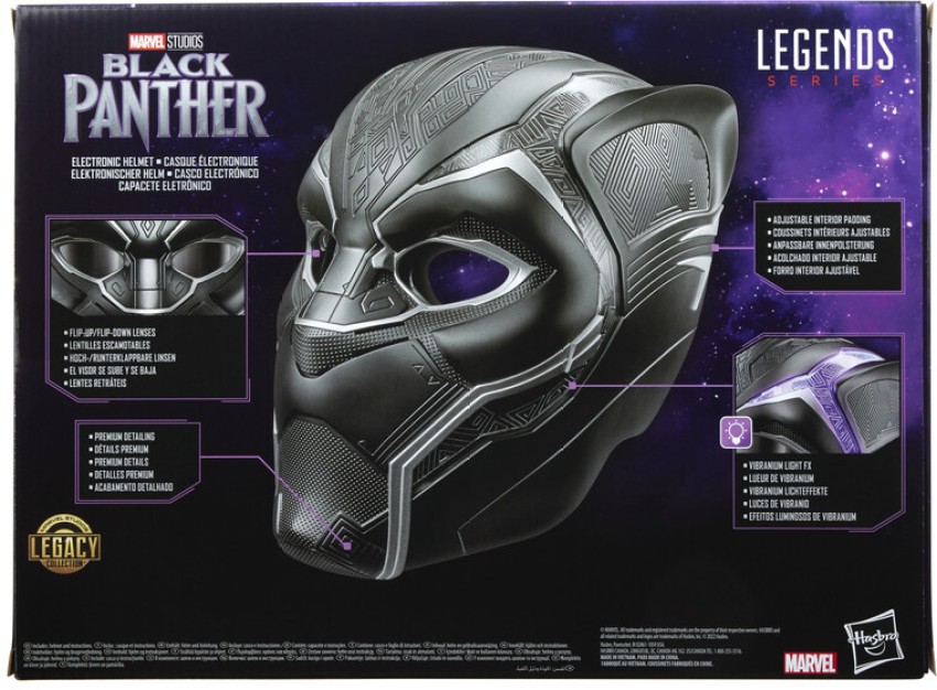 Marvel Legends Series Black Panther Electronic Role Play Helmet