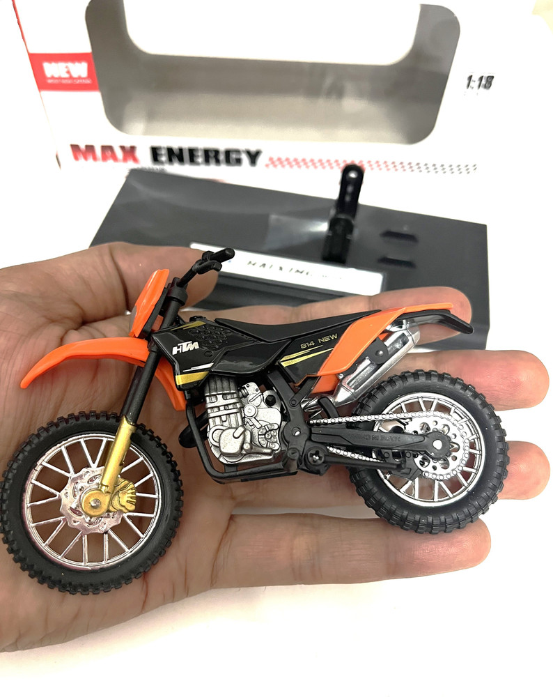 Delite New KTM Dirt Race BIke 1 18 Scale Mini Model Racing Motor