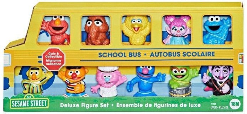 Sesame street deals deluxe figure set