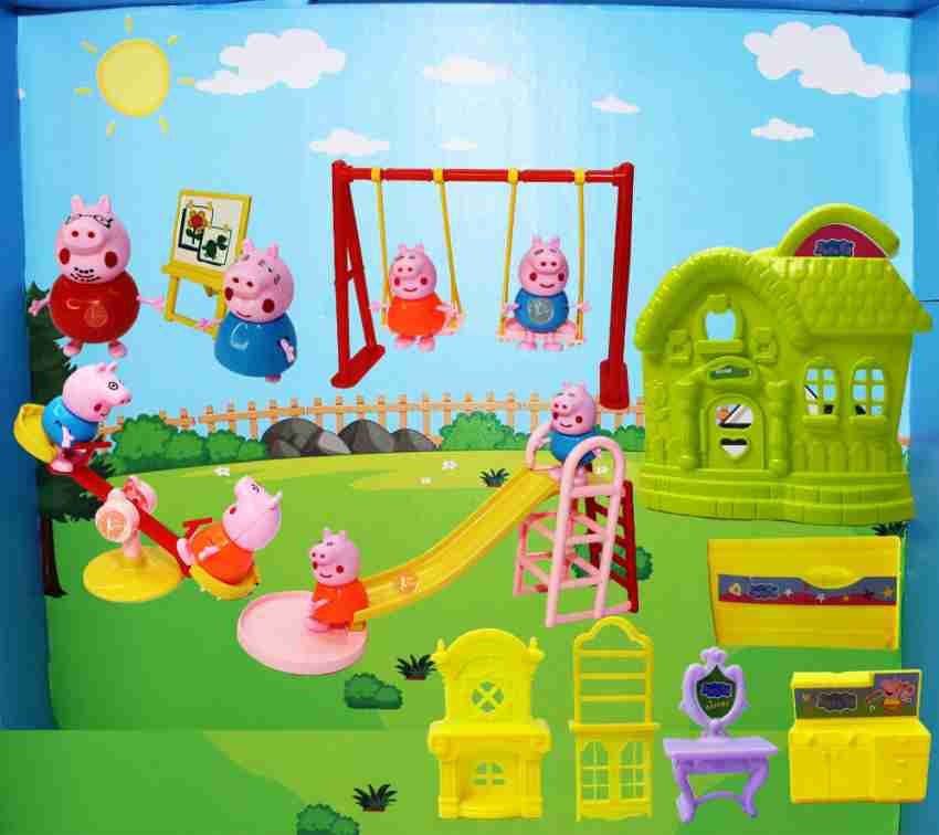 Peppa pig hot sale park set