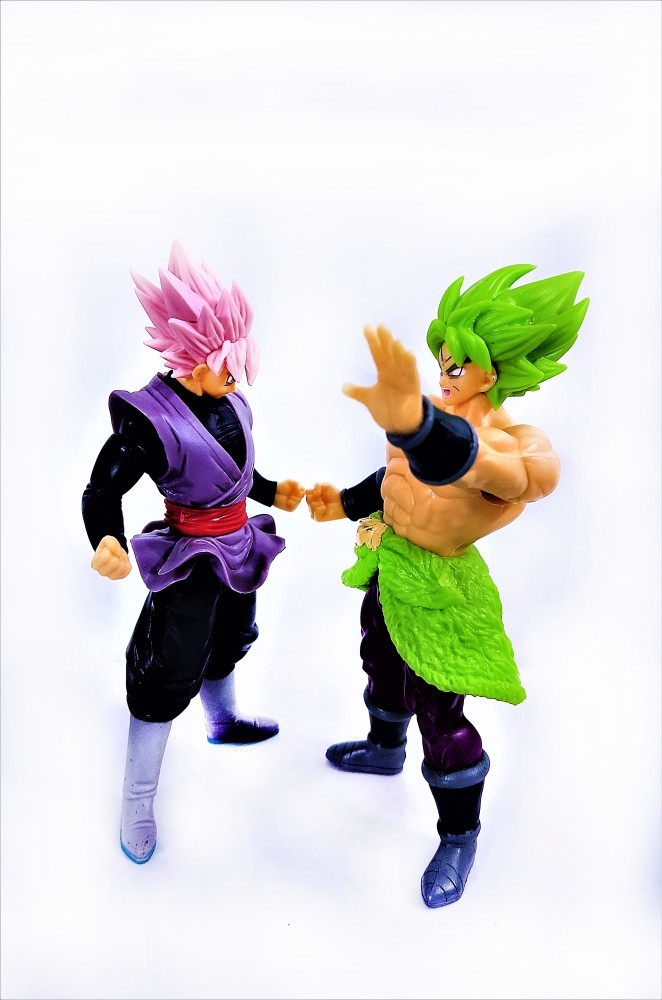 Anime Dragon Ball Z Super Saiyan 4 Broly Dark Big Figure Action