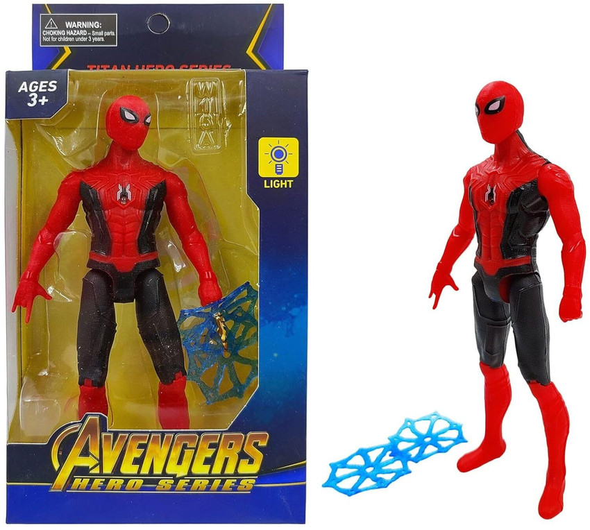 Small spiderman action figures sales