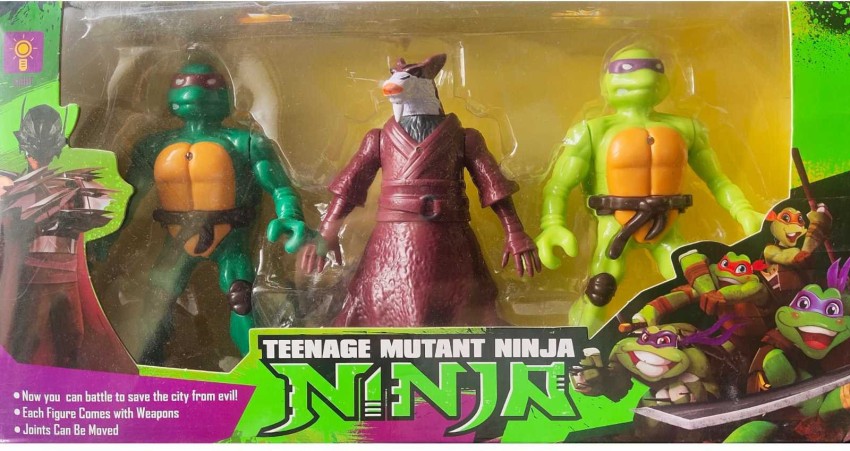 Ninja Turtles Toys | 6 PCS Teenage Mutant Ninja Turtles | TMNT New Action  Figures Toys Collection | 4.7inch Turtles Toys Set For Birthday Gifts