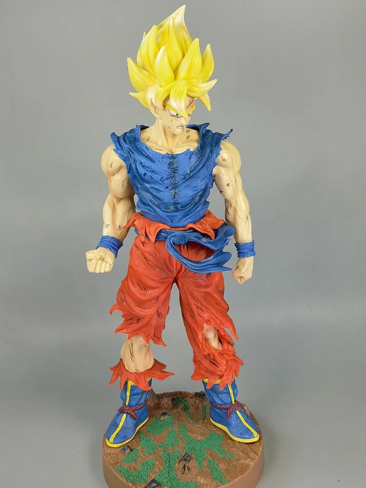 The Son Goku 2 Figure Rare 12 Anime Statue Dragonball Z Action Figure  Collector