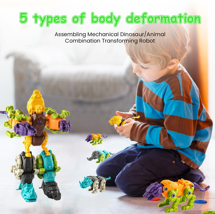 Animal hot sale transformer toys