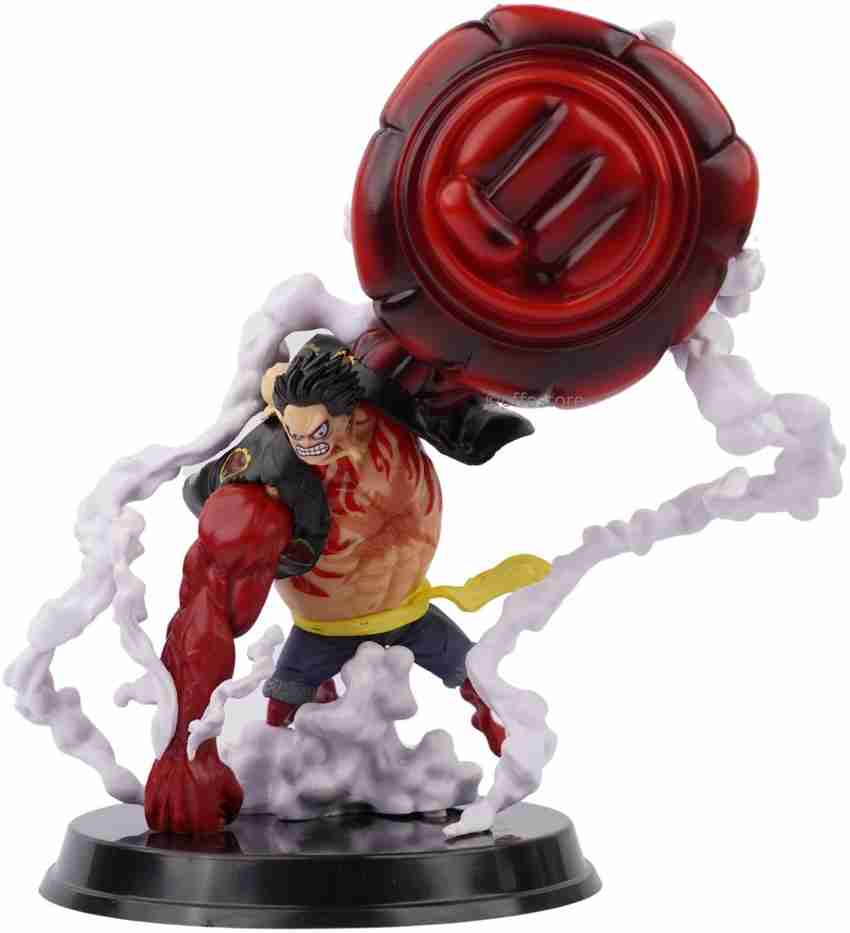 OFFO One Piece Anime - Monkey D Luffy Gear 4 Action Figure for 