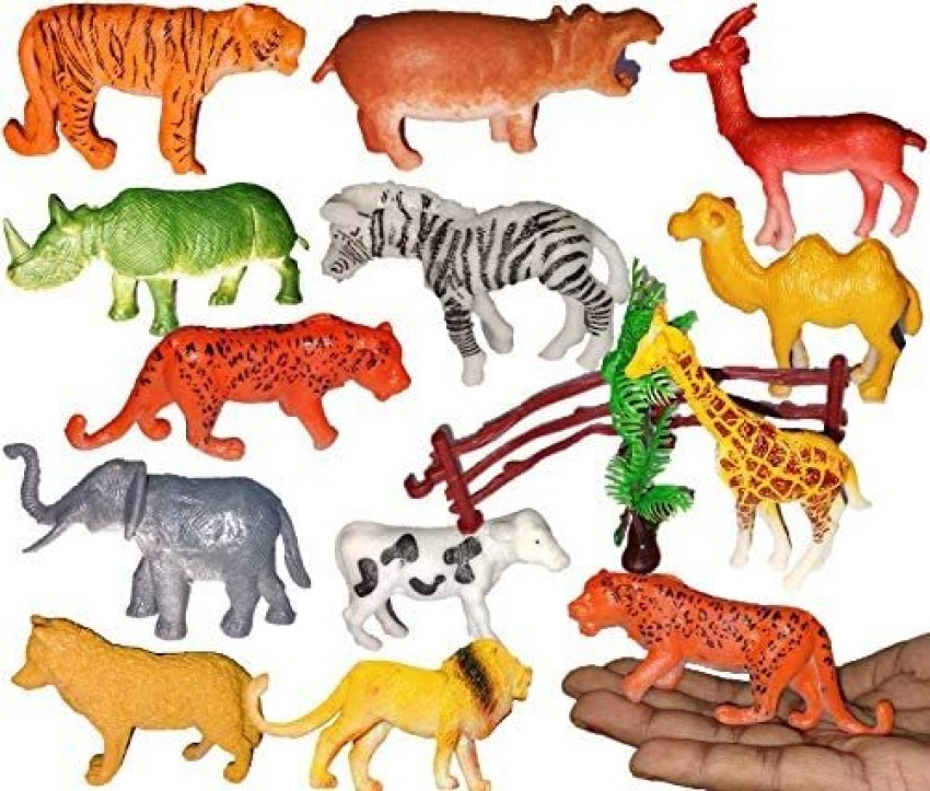 Animal Figurines Toys, 53 Pcs Small Mini Realistic Safari, 60% OFF