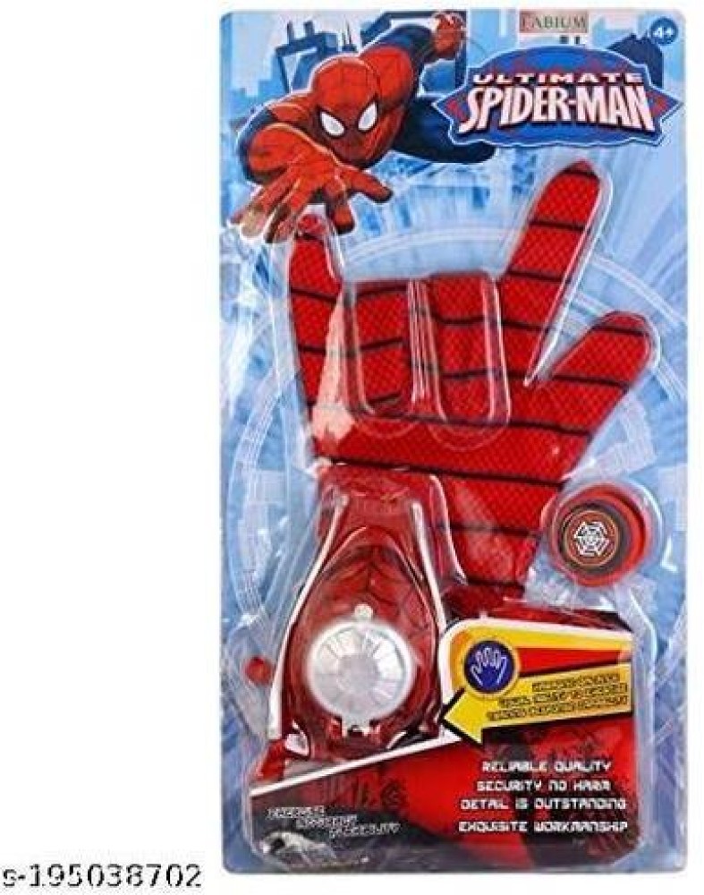 Quinergys ® Disc Launcher Spiderman Avengers Super Heroes Glove - ® Disc  Launcher Spiderman Avengers Super Heroes Glove . Buy Spider Man toys in  India. shop for Quinergys products in India.