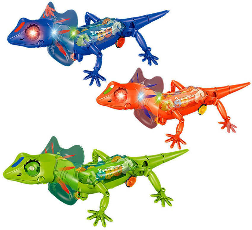 Electronic lizard deals toy