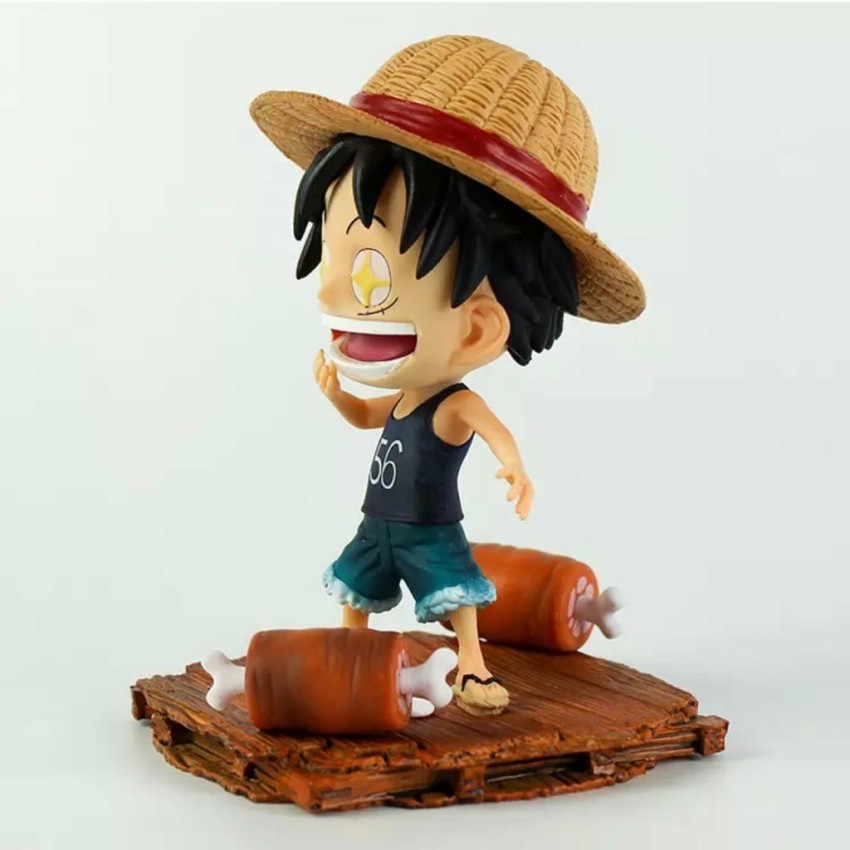 Anime ONE PIECE Monkey D. Luffy White Action Figure Status Model PVC Toy No  box