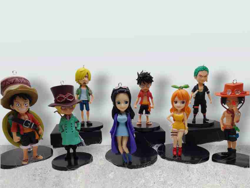 GT Gala Time One Piece Set of 8 Figures Limited Edition for Car