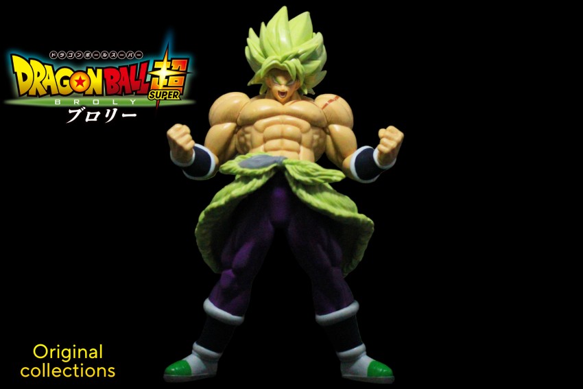 Anime Dragon Ball Z Super Saiyan 4 Broly Dark Big Figure Action