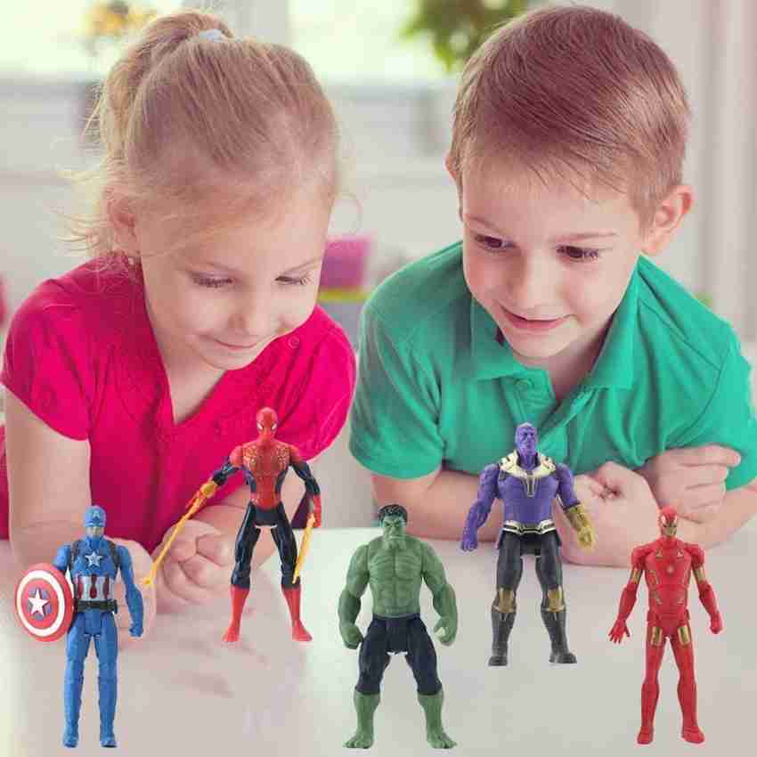 KAIRA TOY Superhero Action Figures Toy for Kids Figures for Boys Kids Gift for Birthday Superhero Action Figures Toy for Kids Figures for Boys Kids Gift for Birthday Buy Avengers