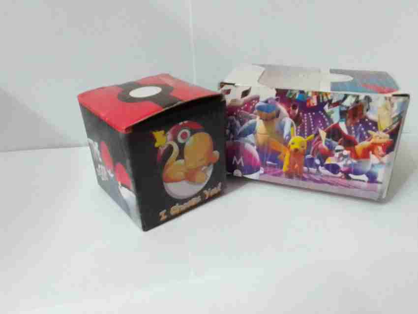 Delite New Multi Color POKEMON Poke Ball with MIni Toy Figure