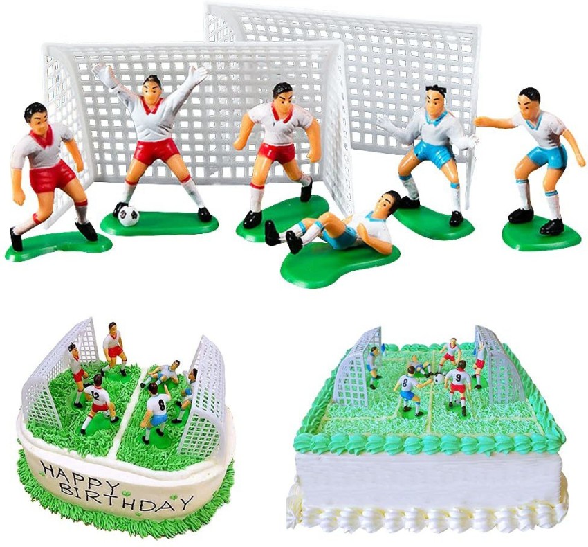 MARHABA TRADERS Football Cake Toppers Mini Figures Set Soccer Player Cupcake Toppers Birthday Football Cake Toppers Mini Figures Set Soccer Player Cupcake Toppers Birthday Buy Football players toys in...