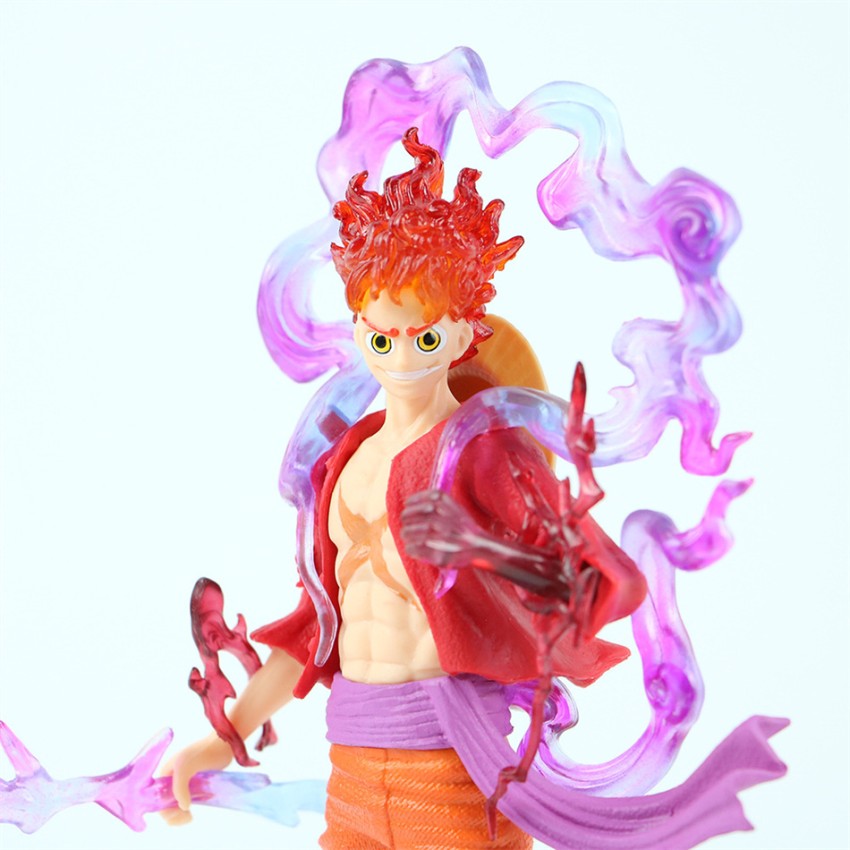 DGTSYAL Action Figure Anime, 18CM Anime Gadget - Monkey D.Luffy Gear 5  (U4C)