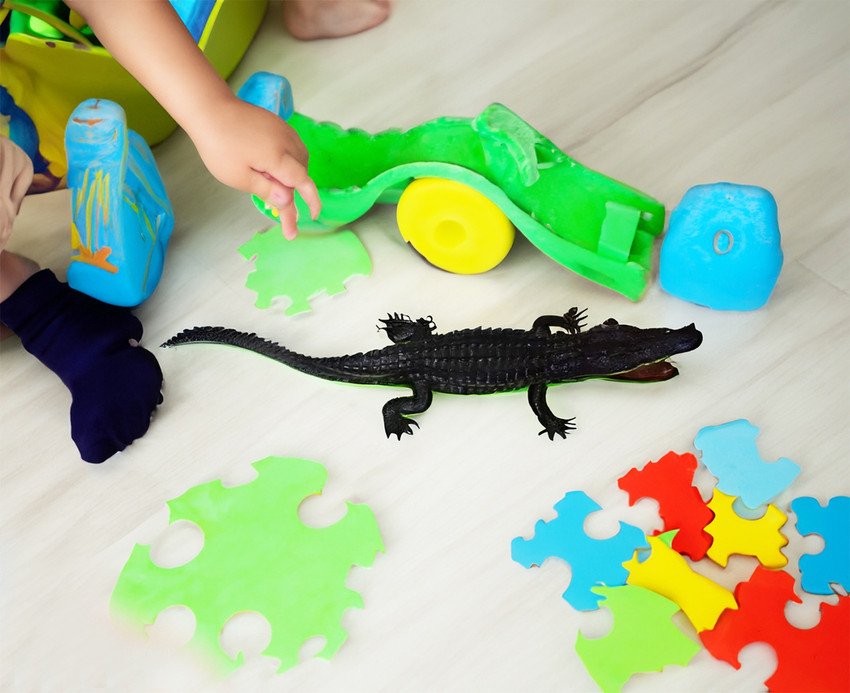 Play doh crocodile deals