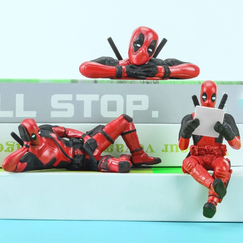 Raregets Deadpool Action Figures Cool Set, Super Hero ,Best For Deadpool  Fans - Deadpool Action Figures Cool Set, Super Hero ,Best For Deadpool Fans  . Buy Deadpool toys in India. shop for