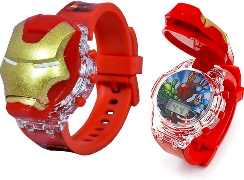 markif IRONMAN Digital Watch For Boys Girls Buy markif IRONMAN Digital Watch For Boys Girls Digital Glowing Watch for kids with Music Light and Sound Online at Best