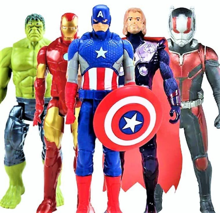 JAPSI Super Hero Mini Figures Movable Limbs Super Heroes Toys