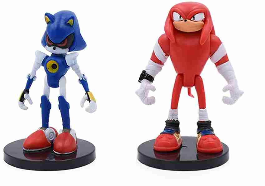 RVM Toys Sonic Hedgehog Set of 6 Action Figure 6-8cm Collectible