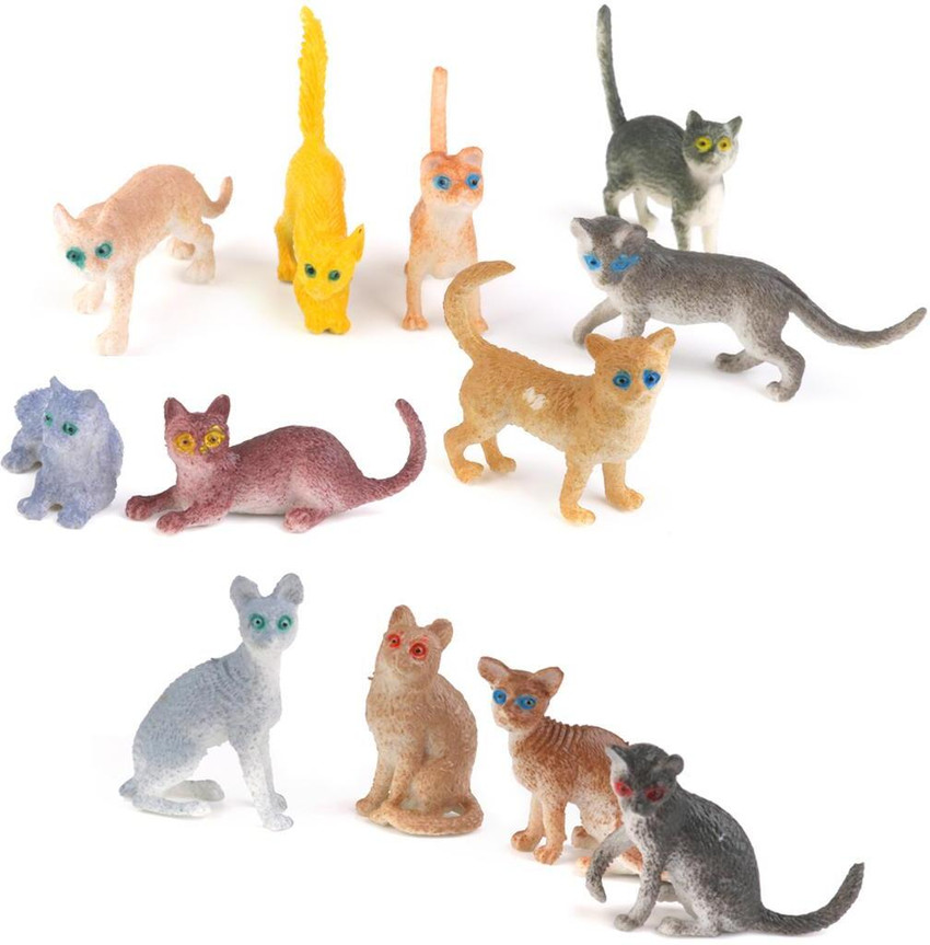 BNF Plastic Small Cat Figures Simulation Moulds Kids Toy Colorful 12PCS Plastic Small Cat Figures Simulation Moulds Kids Toy Colorful 12PCS shop for BNF products in India. Flipkart