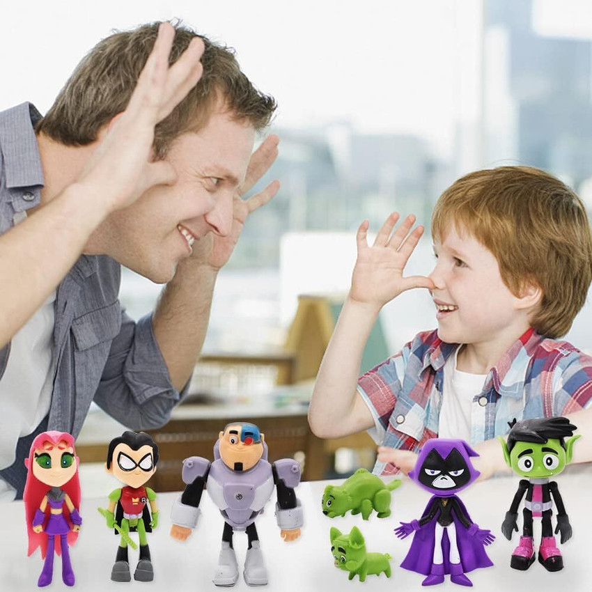 RVM Toys Teen Titans Go Action Figure Set 