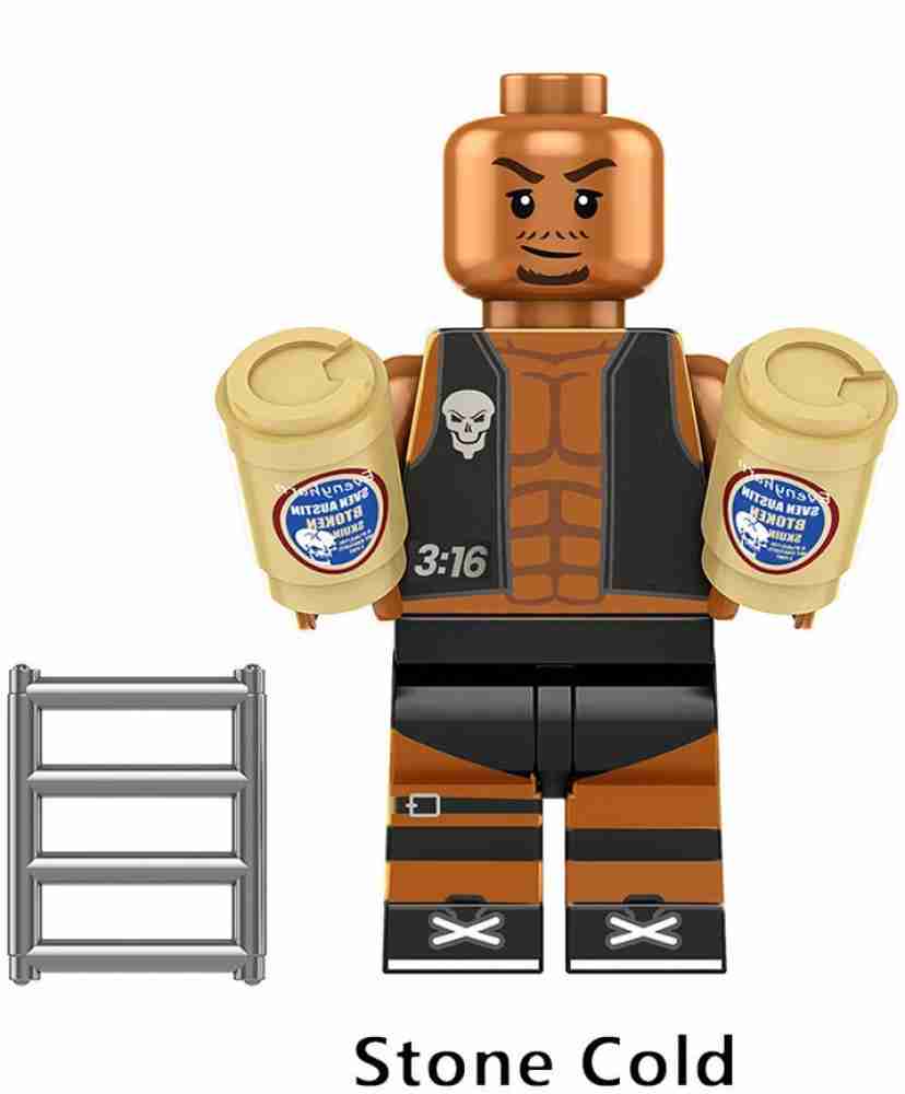 Delite New WWE Stone Cold Steve Austin Legoing Building Blocks Toy Figure Kids play New WWE Stone Cold Steve Austin Legoing Building Blocks Toy Figure Kids play Buy Stone Cold