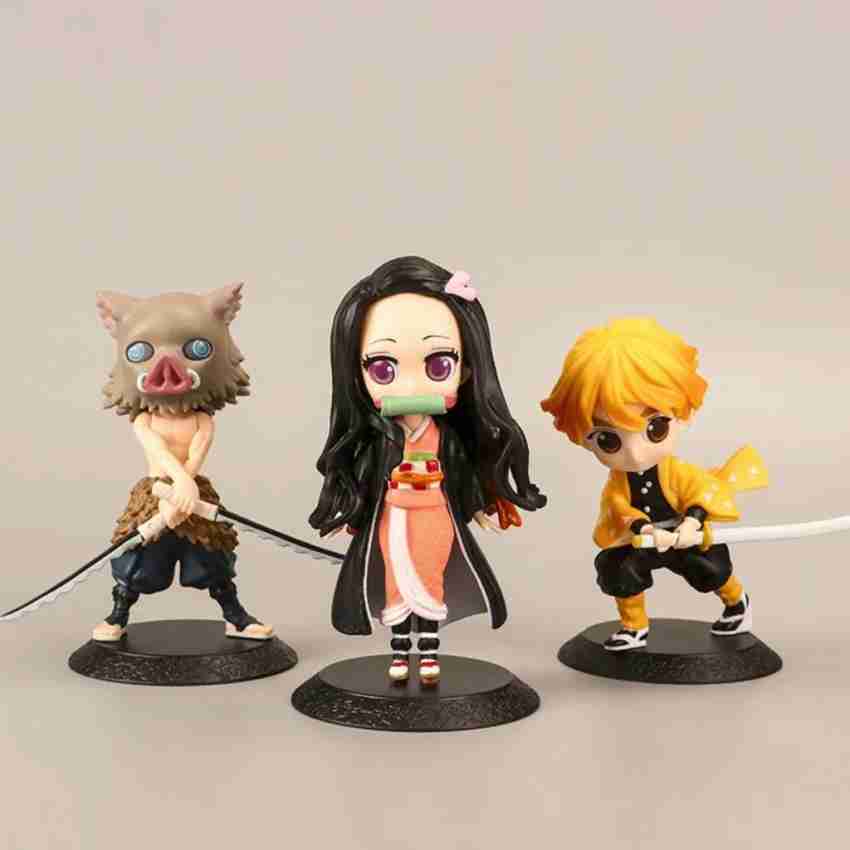 Demon Slayer Anime Figure Demon Slayer Action Figures Cute Statues Figurine  Car Dashboard Home Office Decoration Ornaments Cute Doll Collection 2 pcs  by Miotlsy - Shop Online for Toys in New Zealand