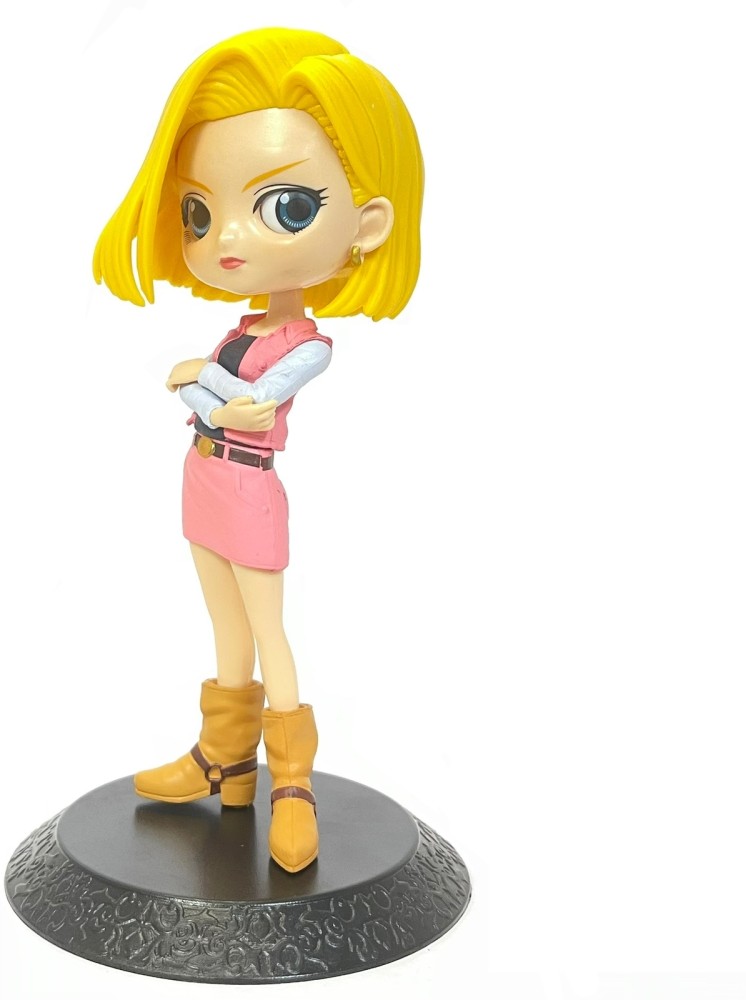 Anime Dragon Ball Z Android 18 PVC Action Figure Figurine Toy Gift 19CM