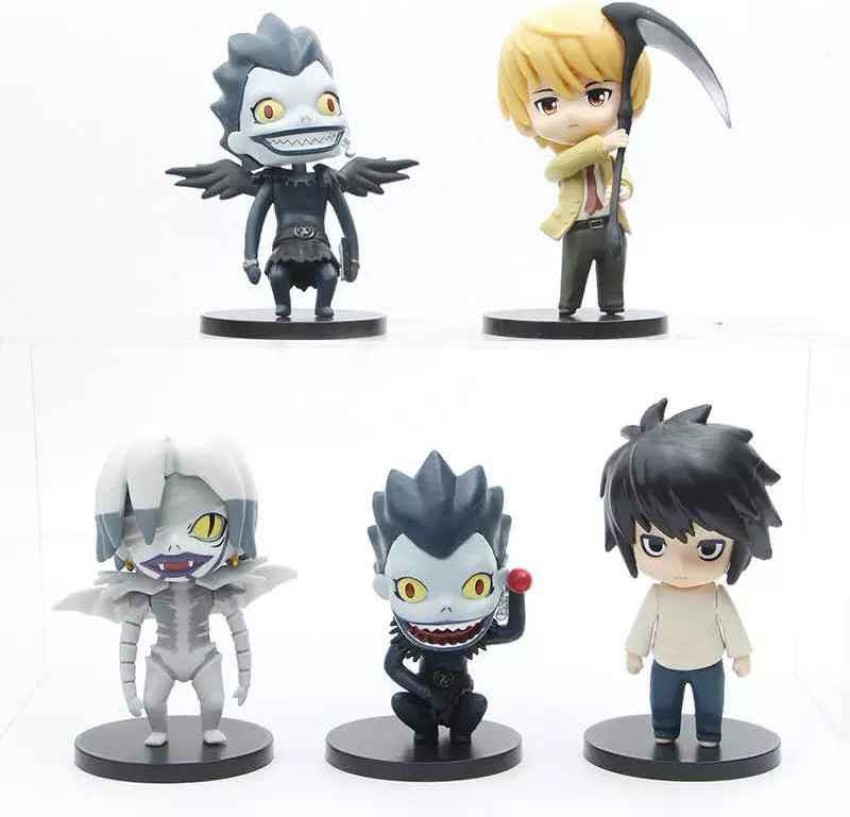 RVM Toys Anime Death Note Action Figure Set of 5 10CM Toy for Car Dashboard,  Cake Topper - Anime Death Note Action Figure Set of 5 10CM Toy for Car  Dashboard, Cake