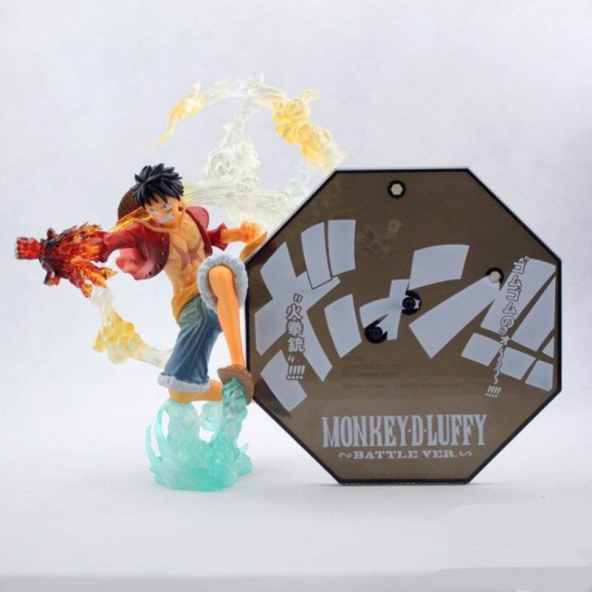 18cm One Piece Luffy Figures Monkey D. Luffy Battle Style Action