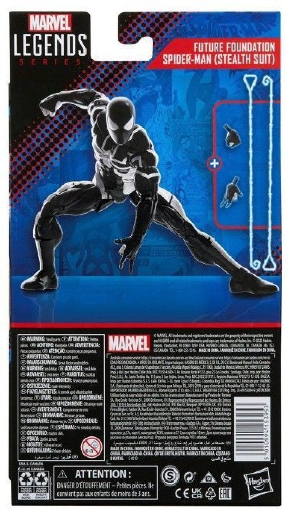 Future foundation spider deals man action figure