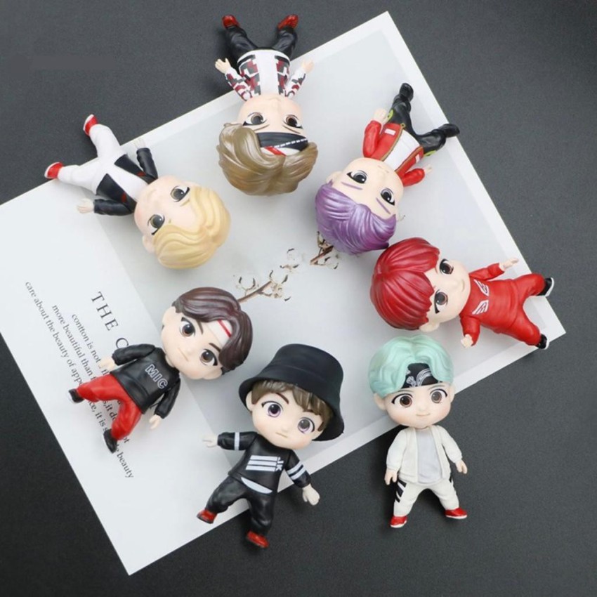 7pcs/set Mini Statue Cake Topper Decoration