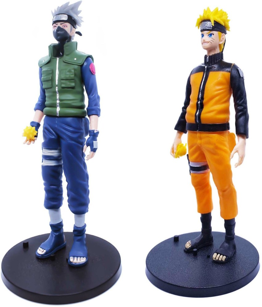 Masi Traders Kakashi Hatake Sensei and Naruto Action Figure with Stand - 18  cm (Pack of 2) - Kakashi Hatake Sensei and Naruto Action Figure with Stand  - 18 cm (Pack of 2) . Buy Kakashi Hatake, Naruto toys in India. shop for  Masi Traders products in ...