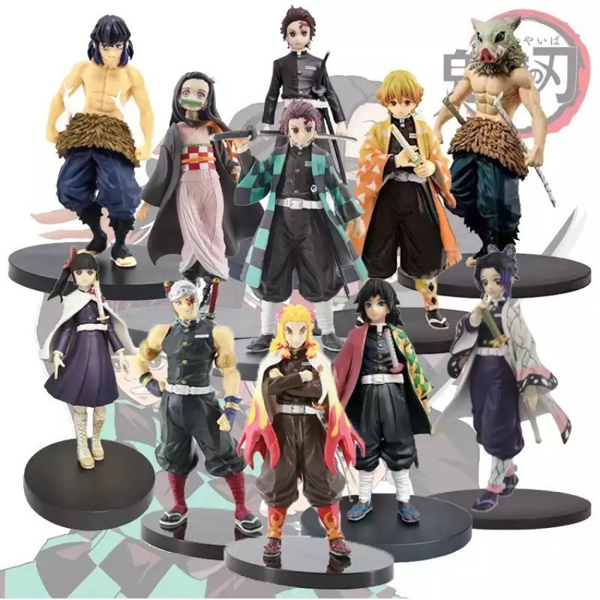 Augen Demon Slayer 12 Set Action Figure Limited Edition(16cm)(Pack of 12) - Demon  Slayer 12 Set Action Figure Limited Edition(16cm)(Pack of 12) . shop for  Augen products in India.