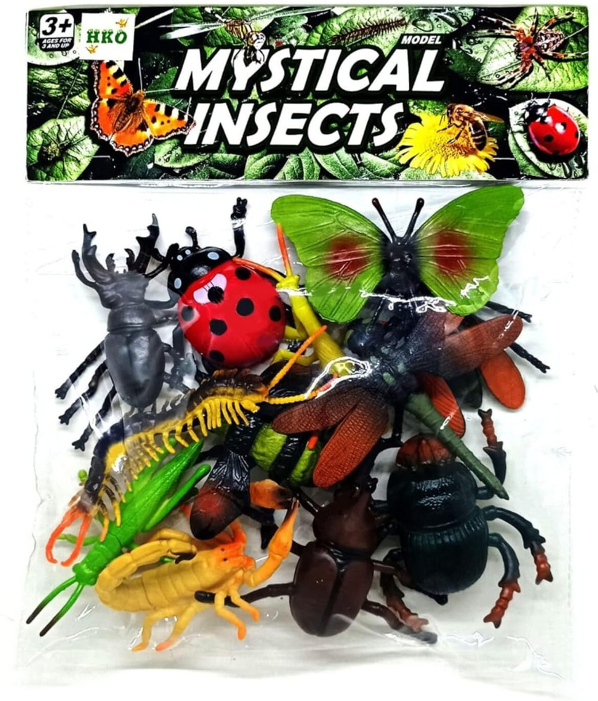DattireFas Insect Toys for Kids Big Size 12PC Bug Figurine Ant Reptile Butterfly Toys Insect Toys for Kids Big Size 12PC Bug Figurine Ant Reptile Butterfly Toys Buy insects toys