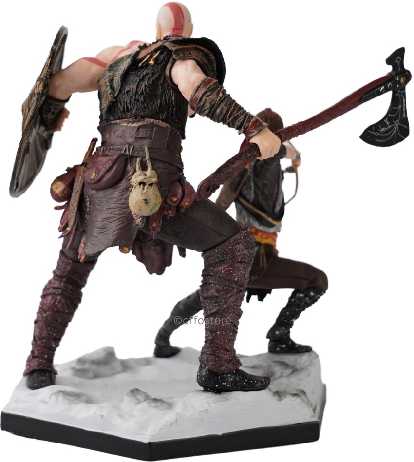 God of War Kratos and Atreus Action Figures PVC Action -  Hong Kong