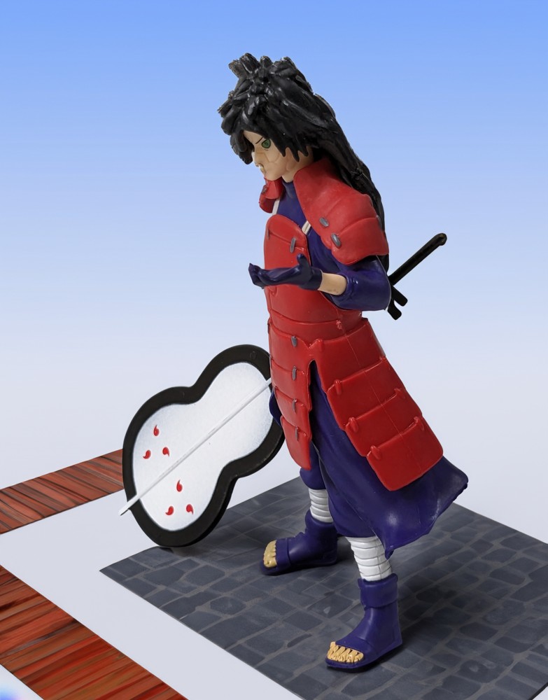 Hashirama Senju Primeiro Hokage Boneco Anime Naruto 20 Cm