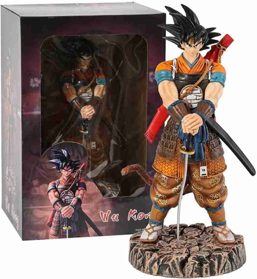 Dragon Ball Z Samurai Figures Son Goku SSJ 3 Figurine Super Saiyan