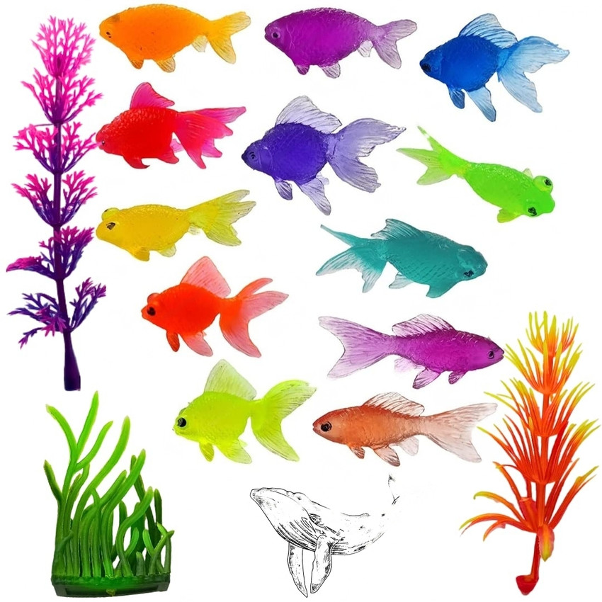 NIYATI MART Mini FIsh Figure Colorful Fish Toy Sea Marine Toys Mini FIsh Figure Colorful Fish Toy Sea Marine Toys Buy Fish toys in India. shop for NIYATI