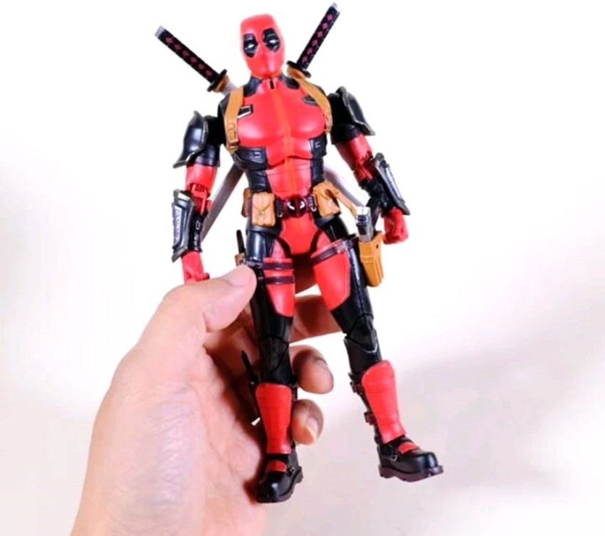 Delite New DEADPOOL Super Hero with Accessories Weapons Stand Action Toy  Figure Model - New DEADPOOL Super Hero with Accessories Weapons Stand  Action Toy Figure Model . Buy DEADPOOL AVENGERS X MEN