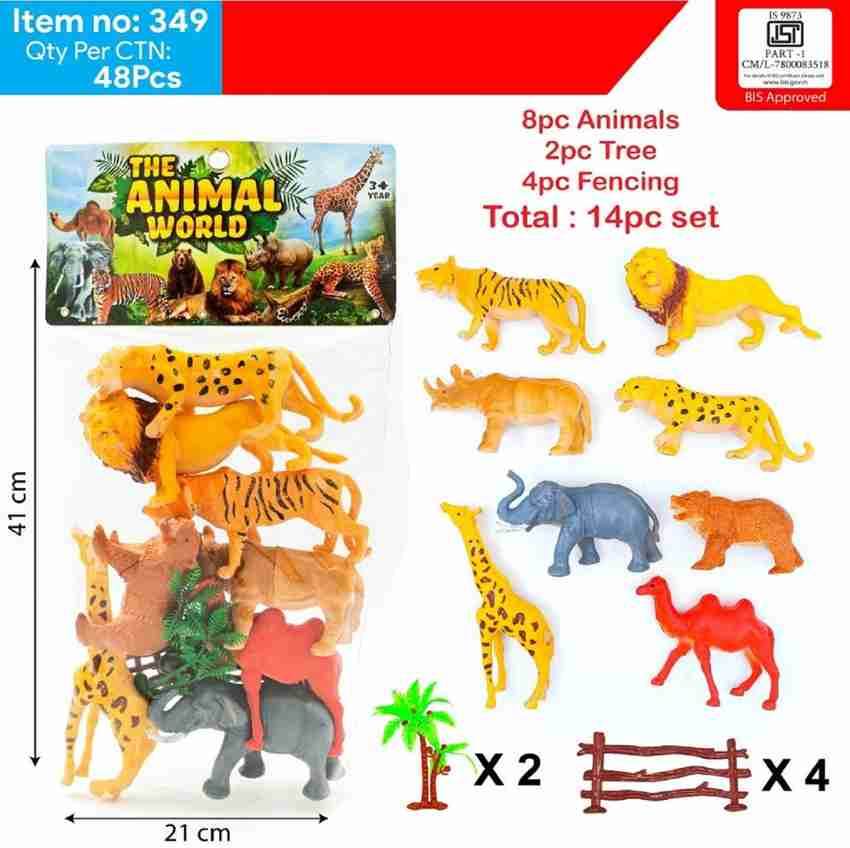 Animal kingdom toy set hot sale