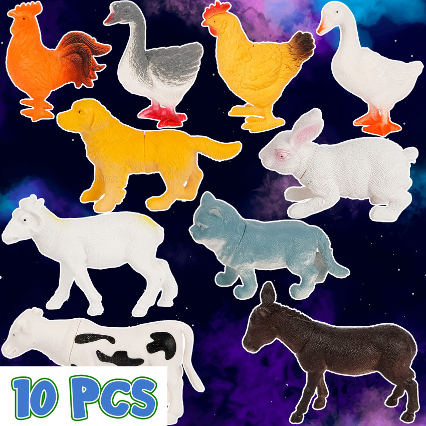 Animals with toys on sale