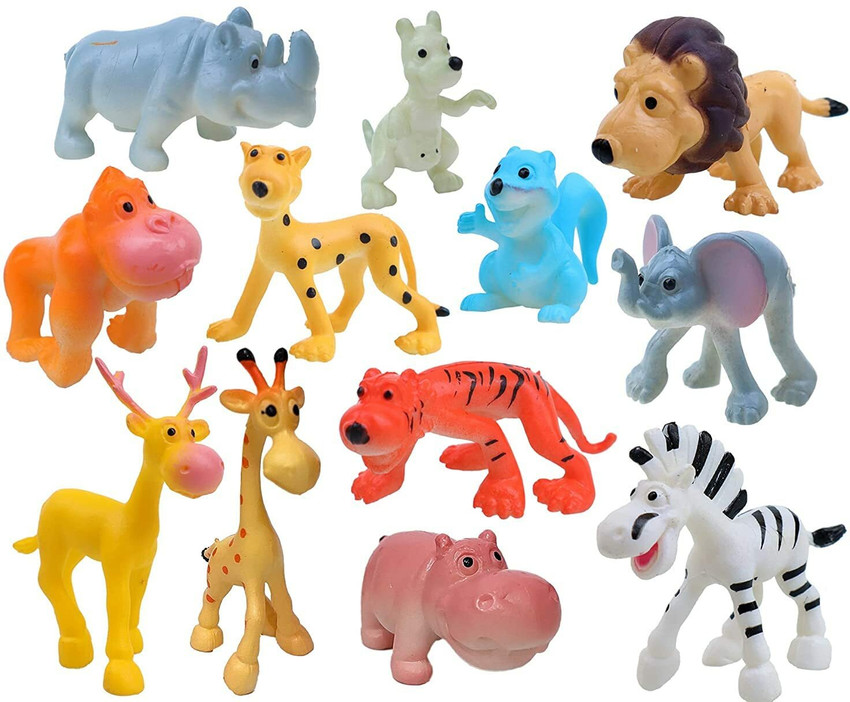 Rubber animal figurines store