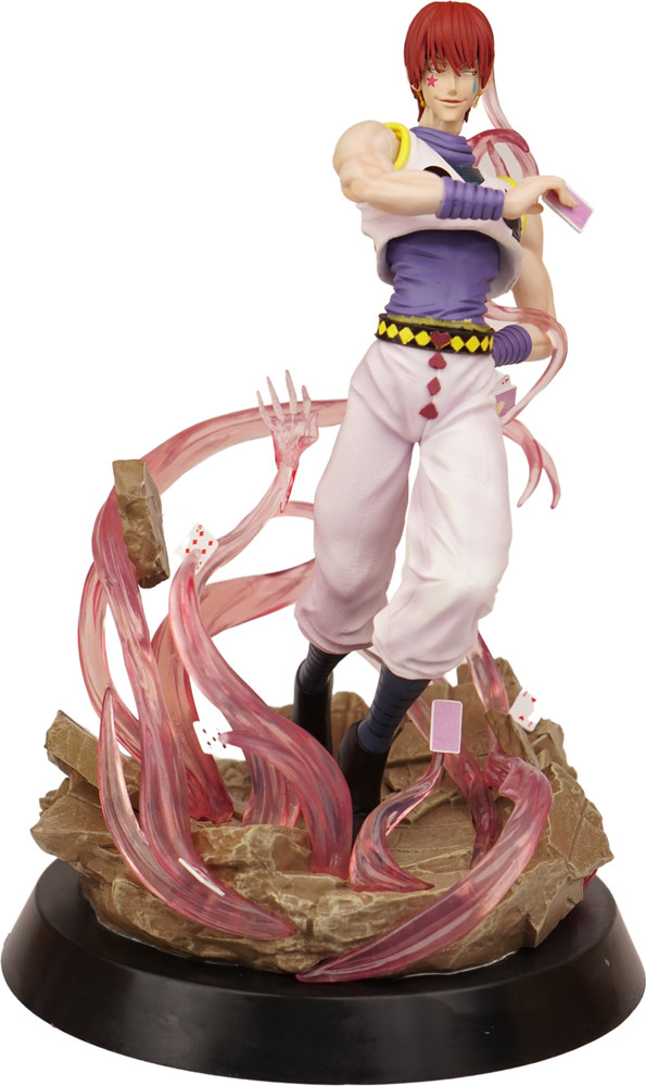 OFFO Hunter x Hunter Hisoka 2 Heads Action Figure for Home Decor