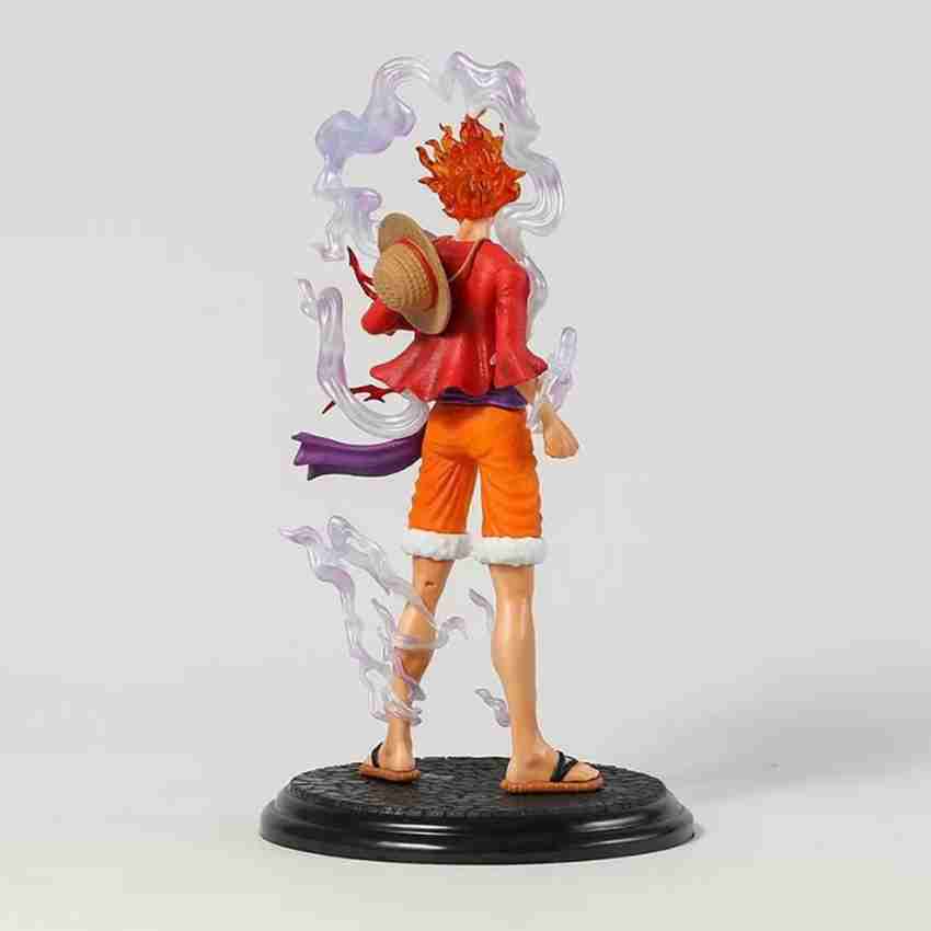 One Piece Luffy Gear 5 Anime Action Figure Sun God Nika Luffy Figurine  Anime Pvc Statue Model Car Ornament Collectible Doll Toys