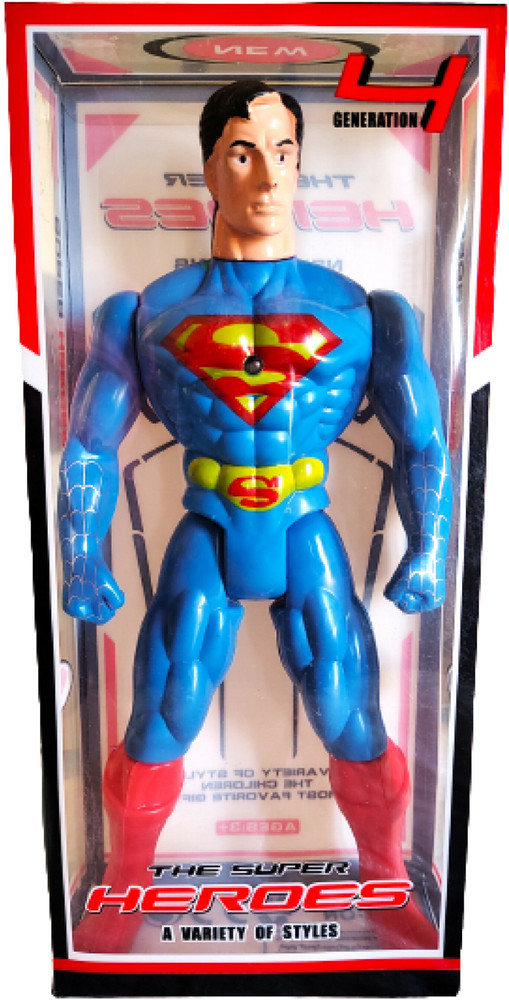 Large superman best sale action figure
