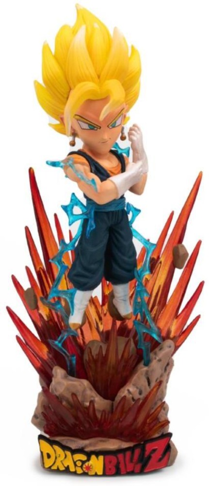 45cm Dragon Ball Z Gogeta Figure Son Goku Vegeta Super Saiyan God
